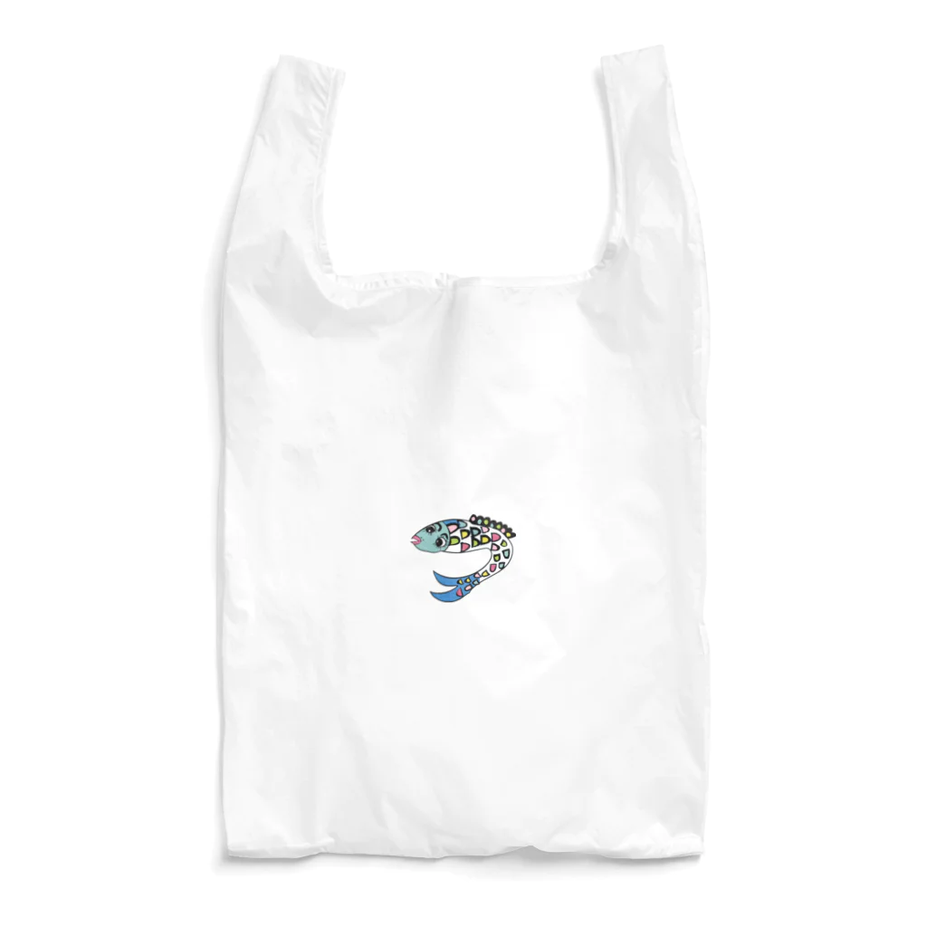 魚好きあつまれ！#かまととちゃん　#かまぼこママのシースルーさかなくん Reusable Bag