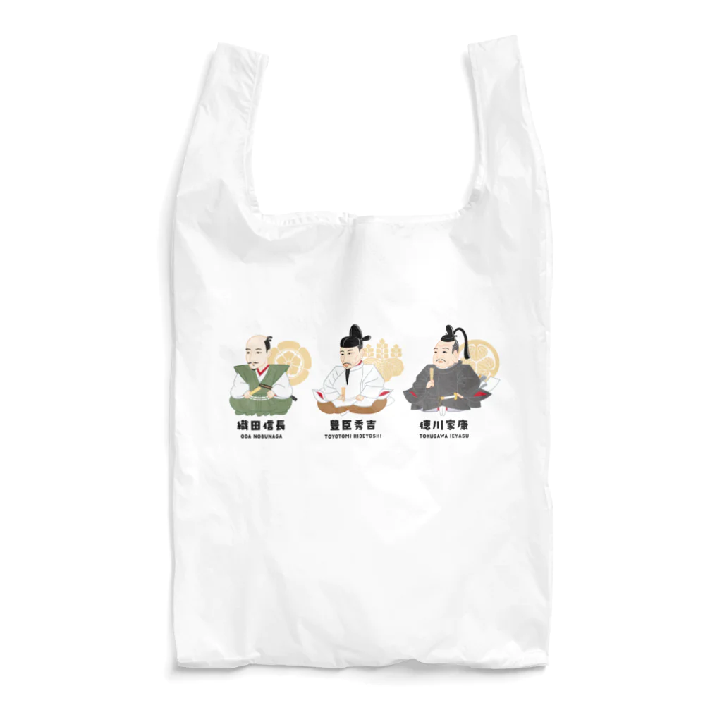 mincruの戦国三英傑 〜信長 秀吉 家康〜 Reusable Bag