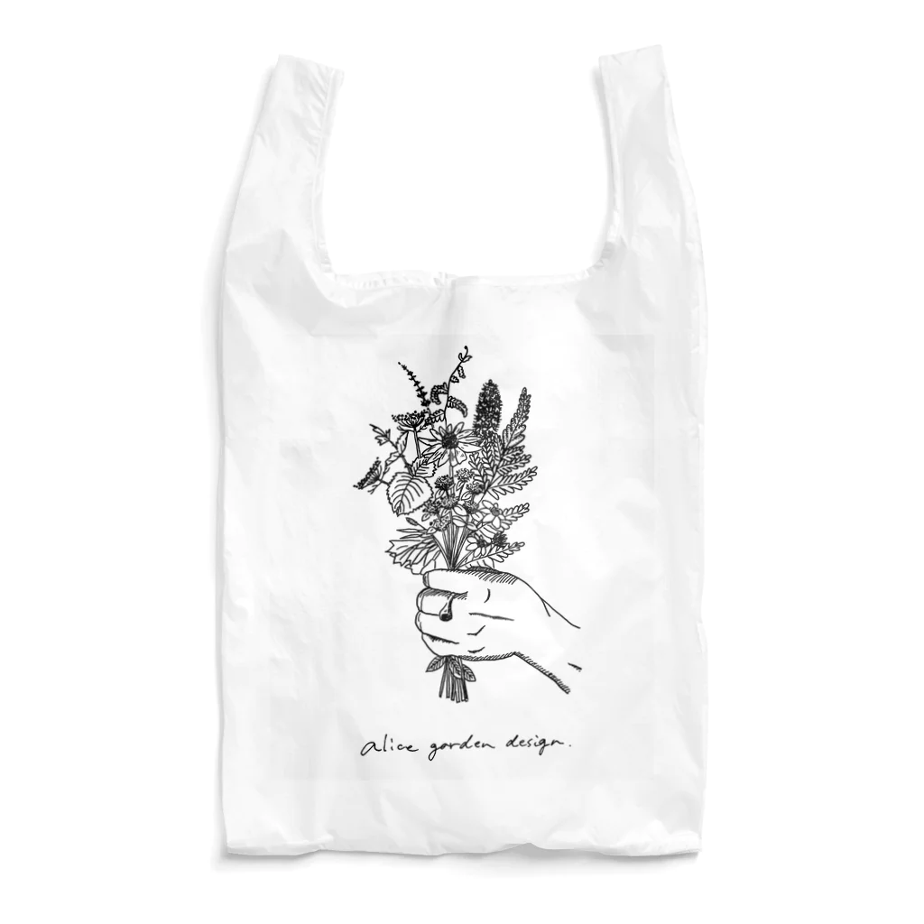 asataku gardener (alice garden design)のbouquet Reusable Bag