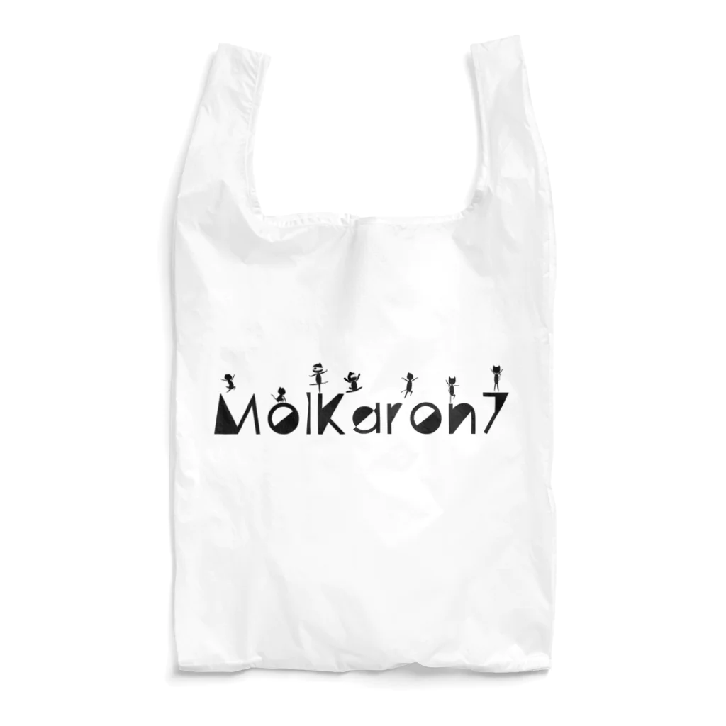 MolKaronのMolKaron７　特別訓練　パルクールのような　ブラック Reusable Bag