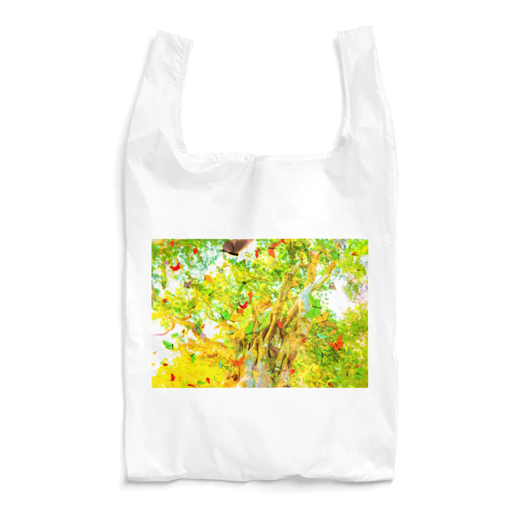 NEON LIGHT STARSのYOU are in wonderland*yellow Reusable Bag