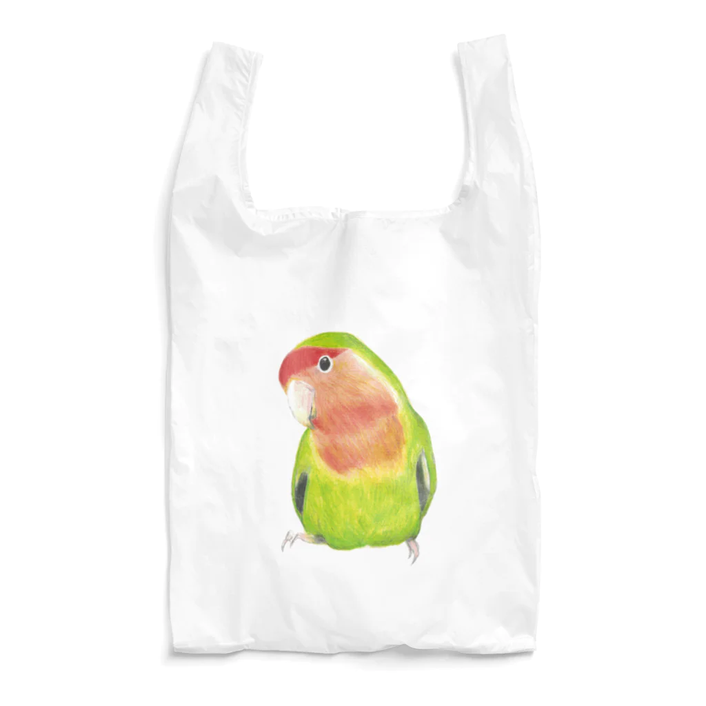 森図鑑の[森図鑑]コザクラインコ ノーマル Reusable Bag