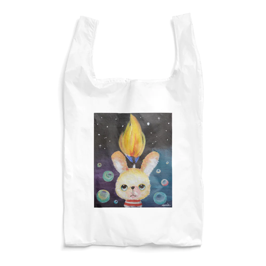 MIECHAN8787'S GALLERYのロウソクうさぎさん♪ Reusable Bag