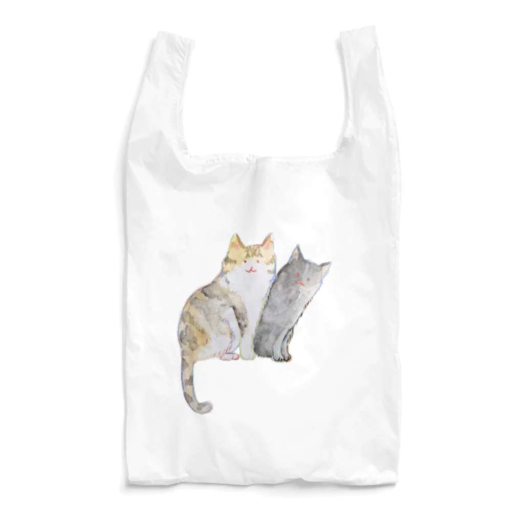 nicospyderのねこちゃん姉妹 Reusable Bag