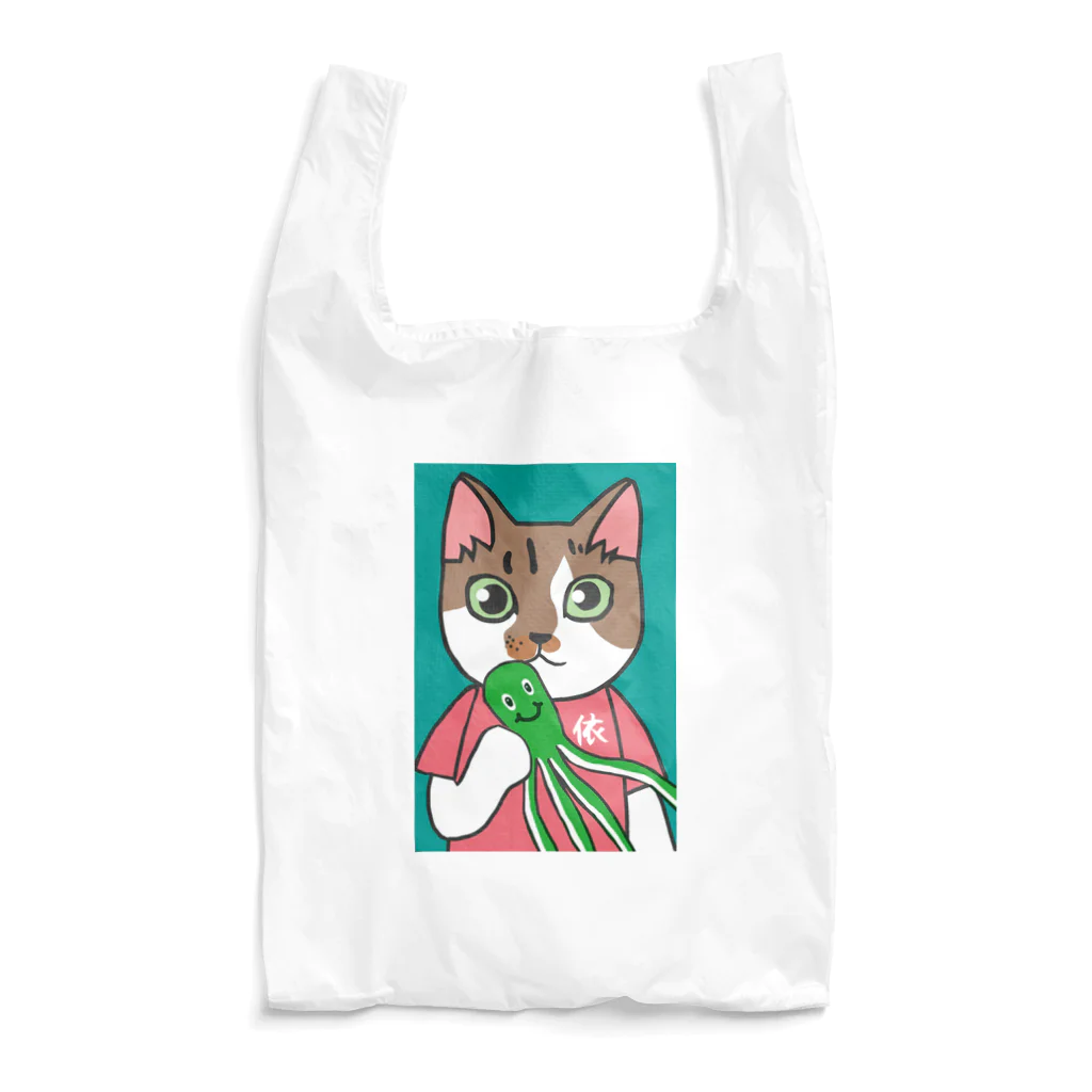 のっぴきならない。ラインスタンプ発売中の保護猫ヨリちゃん Reusable Bag