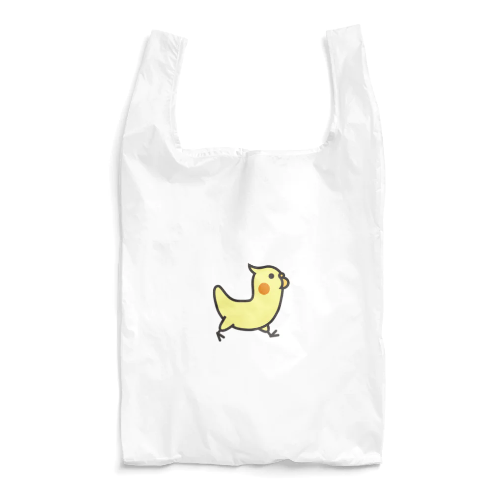 プッチのおみせの駆け抜けオカメ ルチノー Reusable Bag