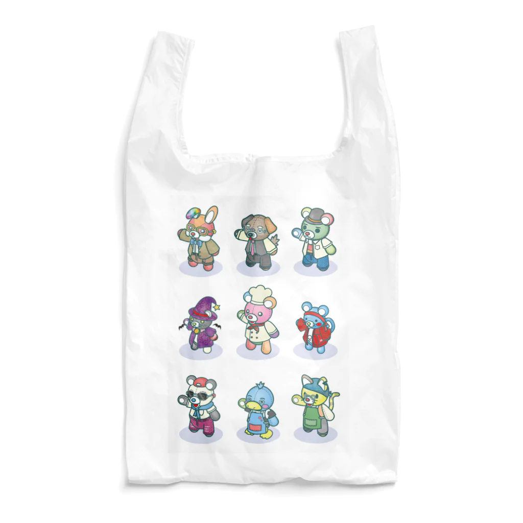 RaJappアイテムショップのぐるレス店員ズ Reusable Bag