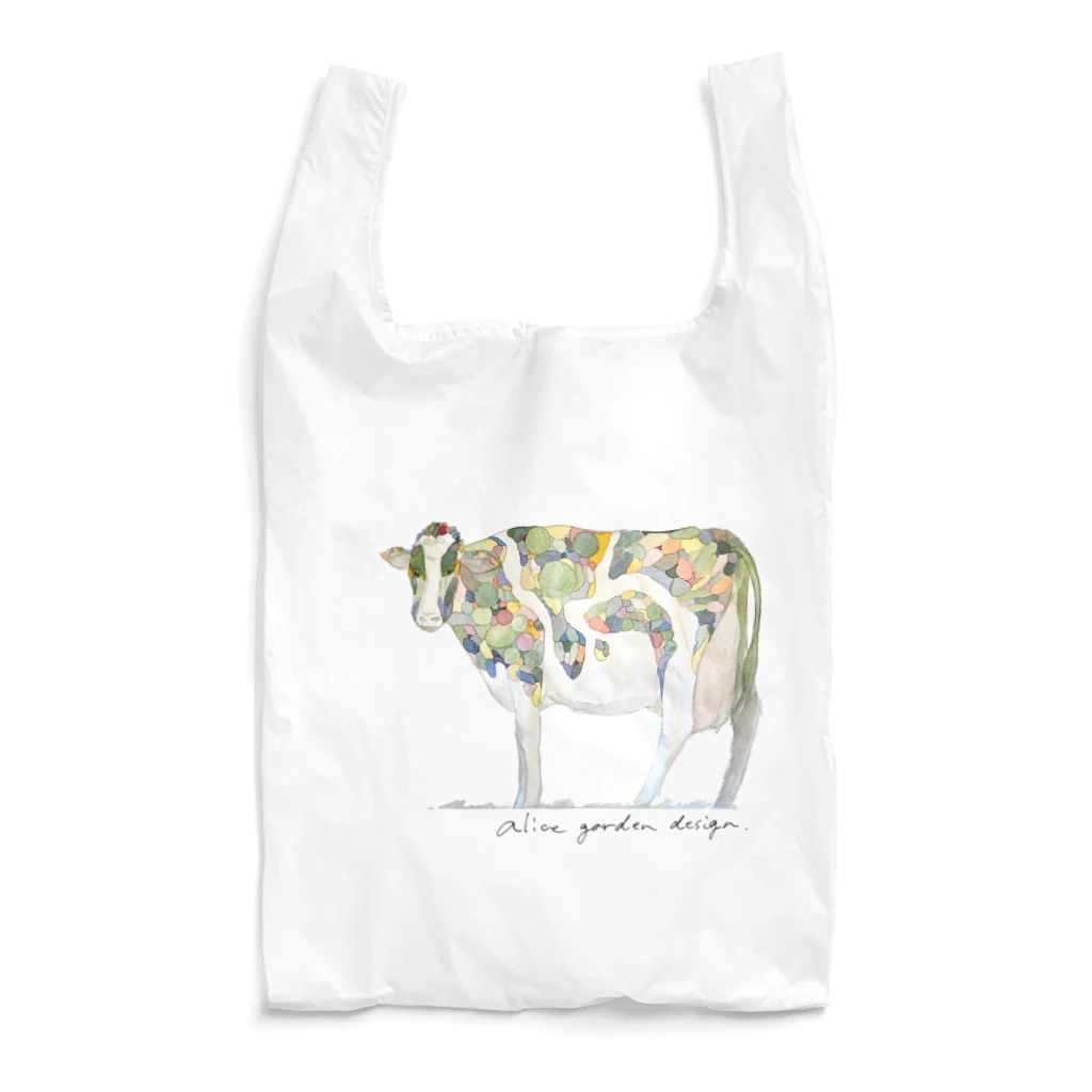 asataku gardener (alice garden design)のウシ Reusable Bag