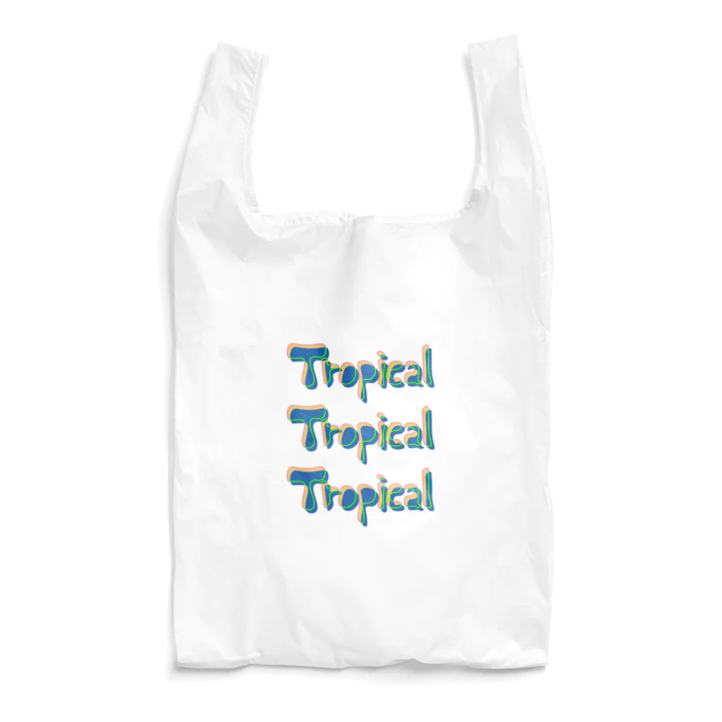 CastleWのTropical_blue Reusable Bag