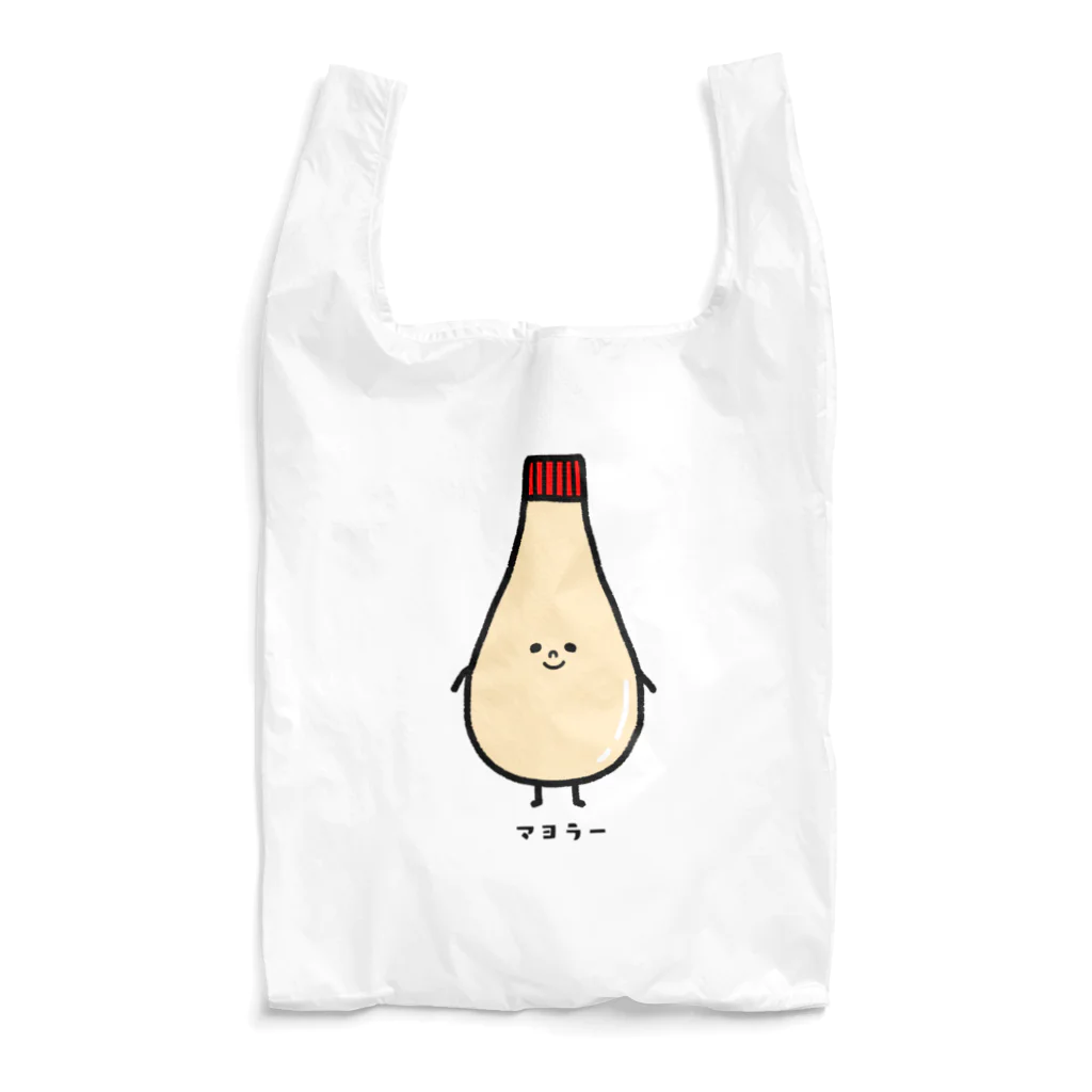 もちぱっちのマヨラーさんとケチャラーさん Reusable Bag