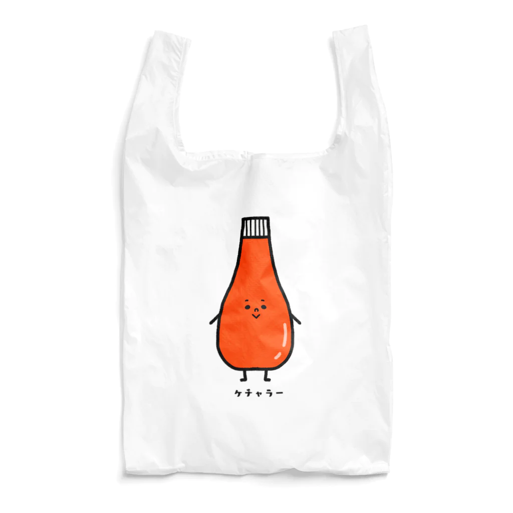 もちぱっちのケチャラーさんとマヨラーさん Reusable Bag