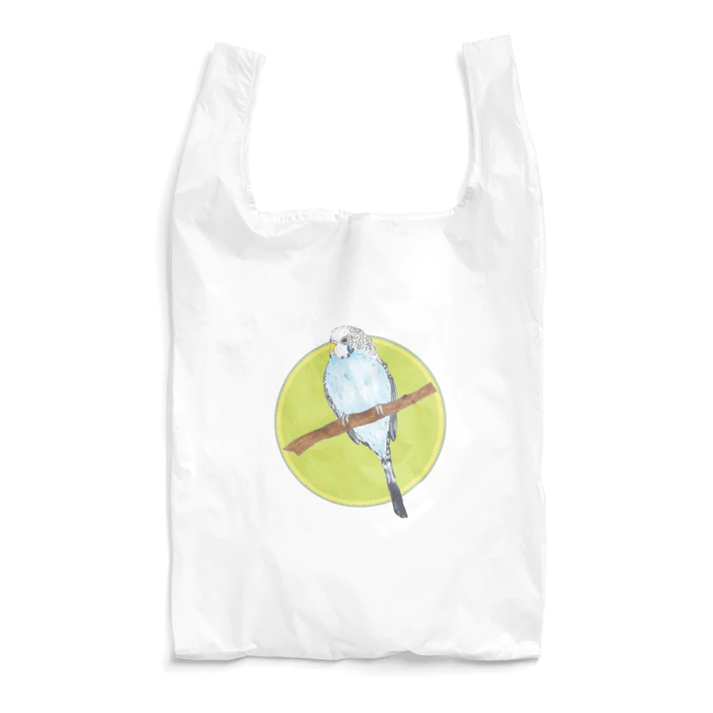 Nellyhime のアートのふわふわ オウム Reusable Bag