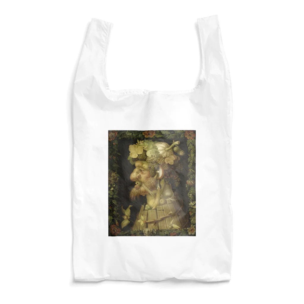 世界の絵画アートグッズのジュゼッペ・アルチンボルド 《秋》 Reusable Bag