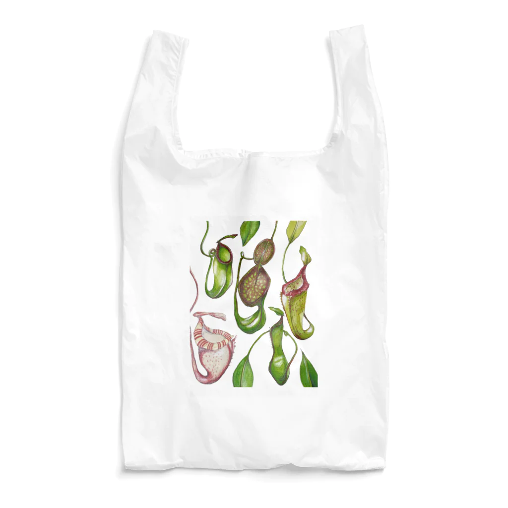 uovo  ウーヴォのuovo 食虫植物がら Reusable Bag