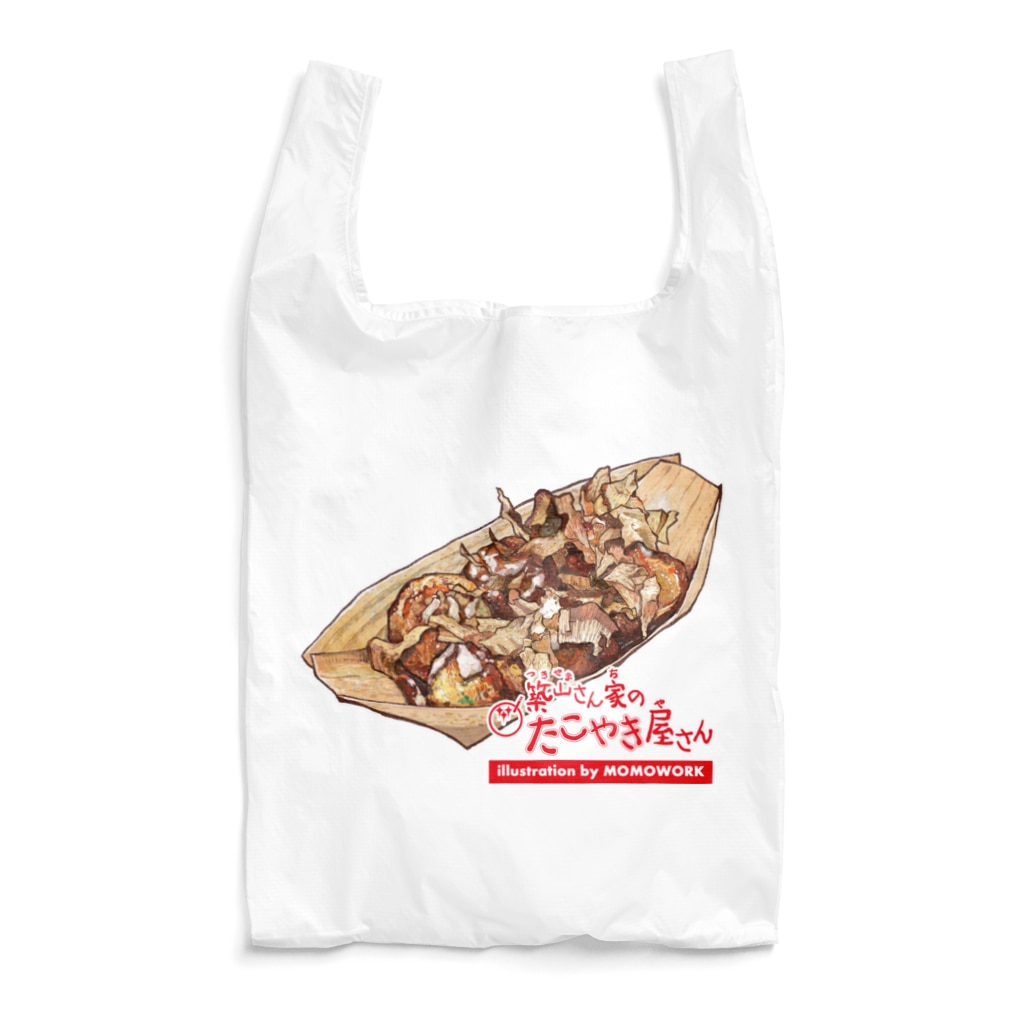 MOMOWORKの築山さん家のたこやき屋さんコラボ_A Reusable Bag
