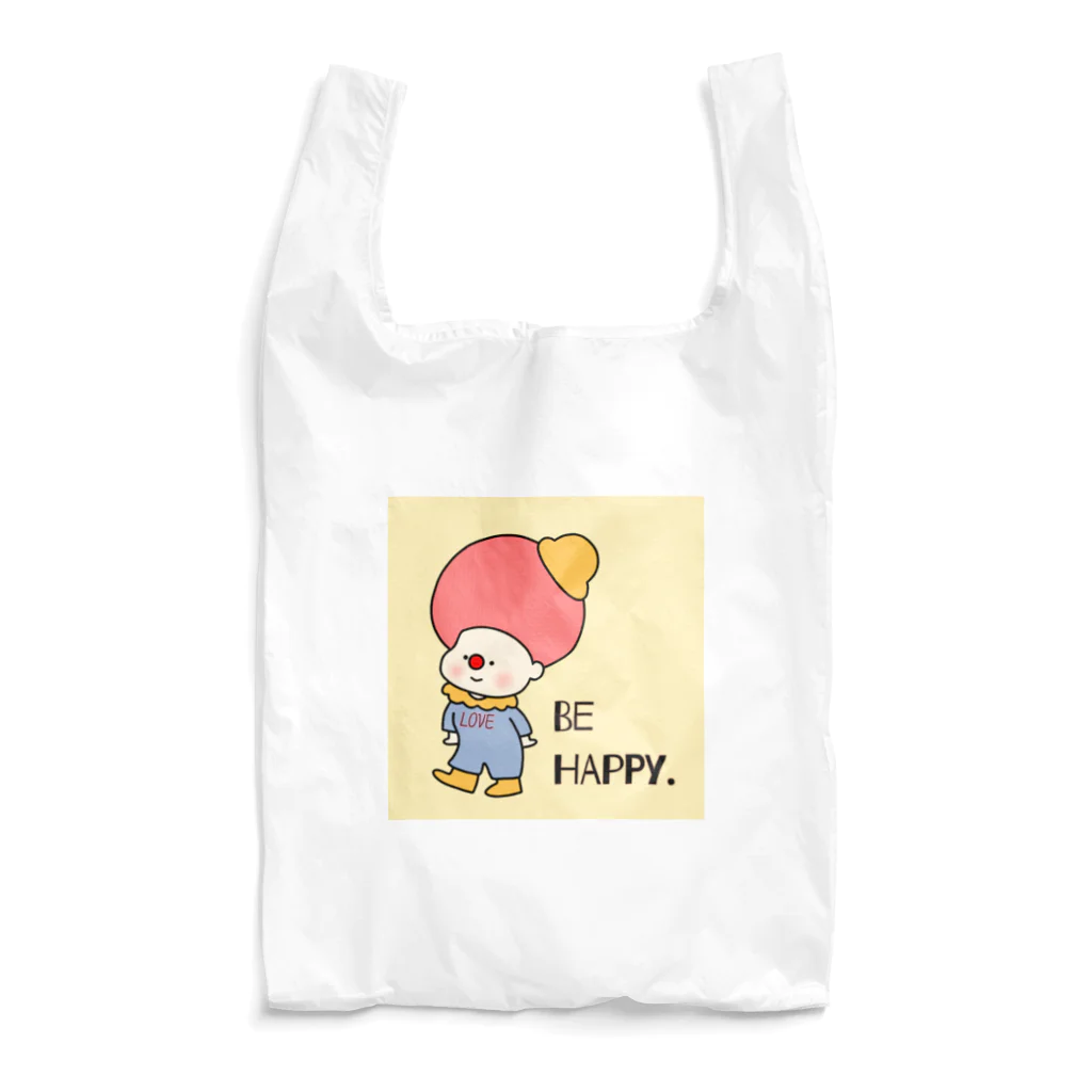 Kana's yururi ギャラリーのBE HAPPY. Reusable Bag