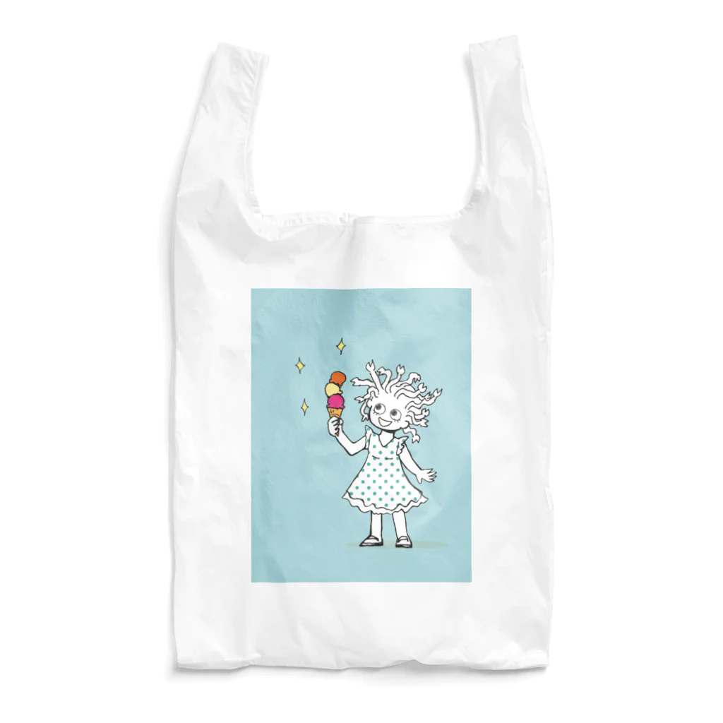 杜の魚のアイスクリンとメドゥーサ Reusable Bag