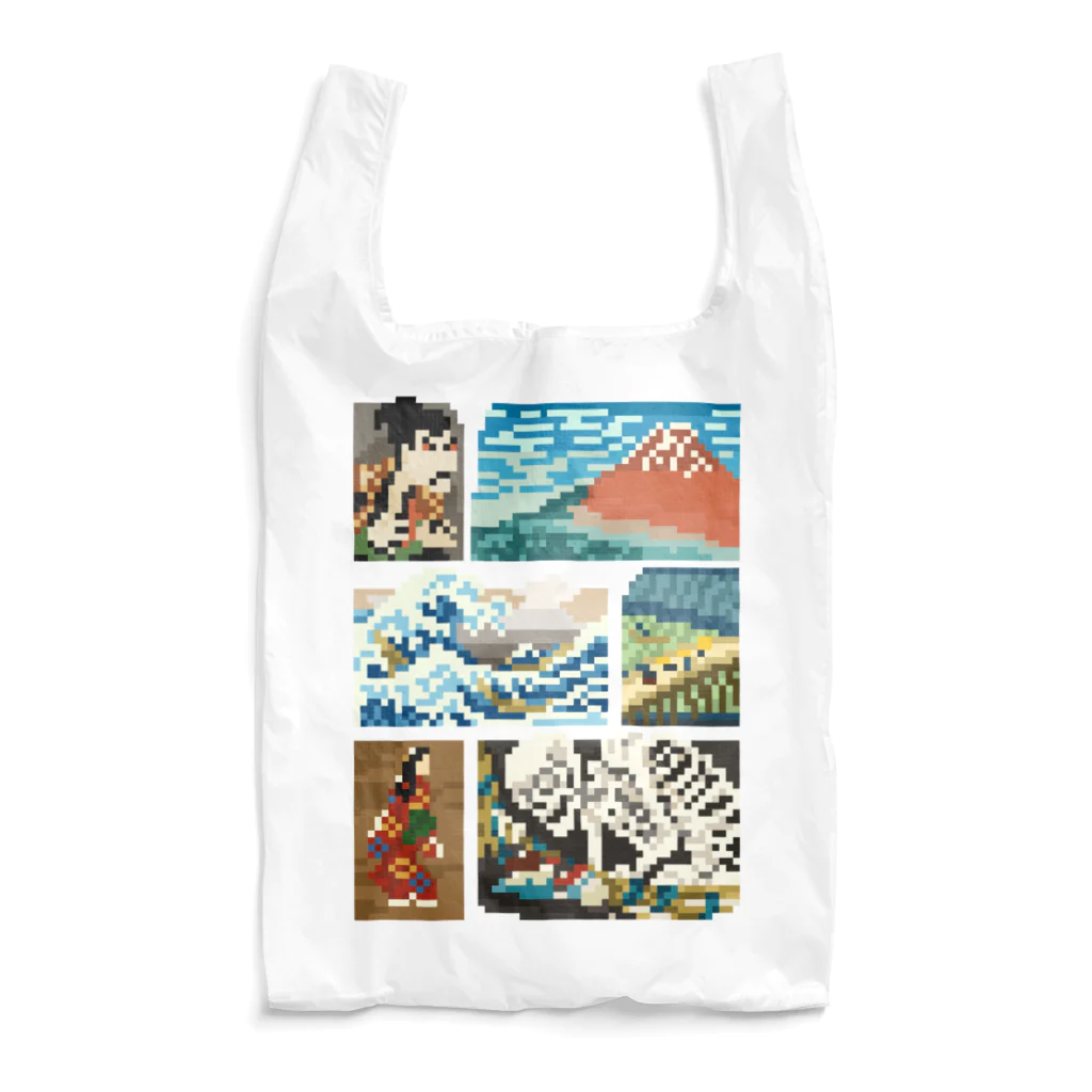 すとろべりーガムFactoryのドット浮世絵 Reusable Bag