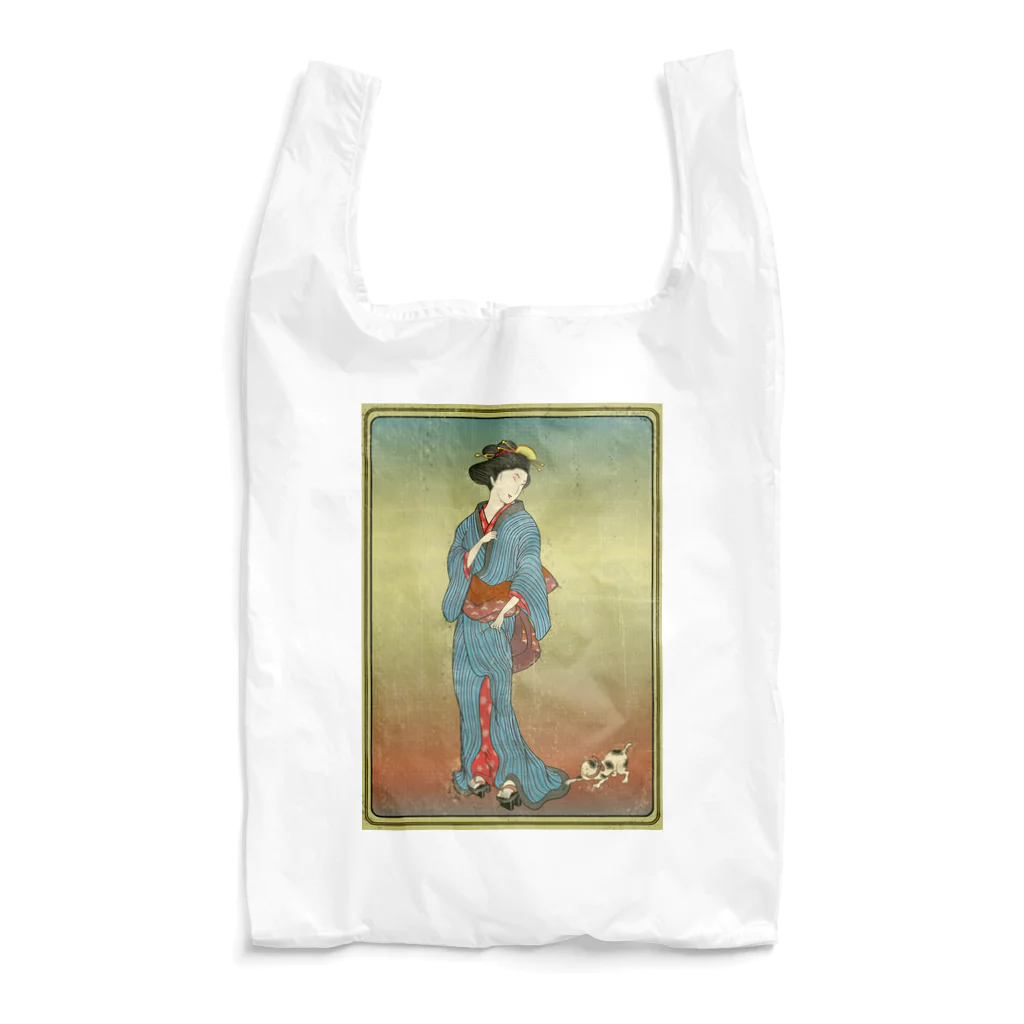 nidan-illustrationの"美人画" 1-#1 Reusable Bag