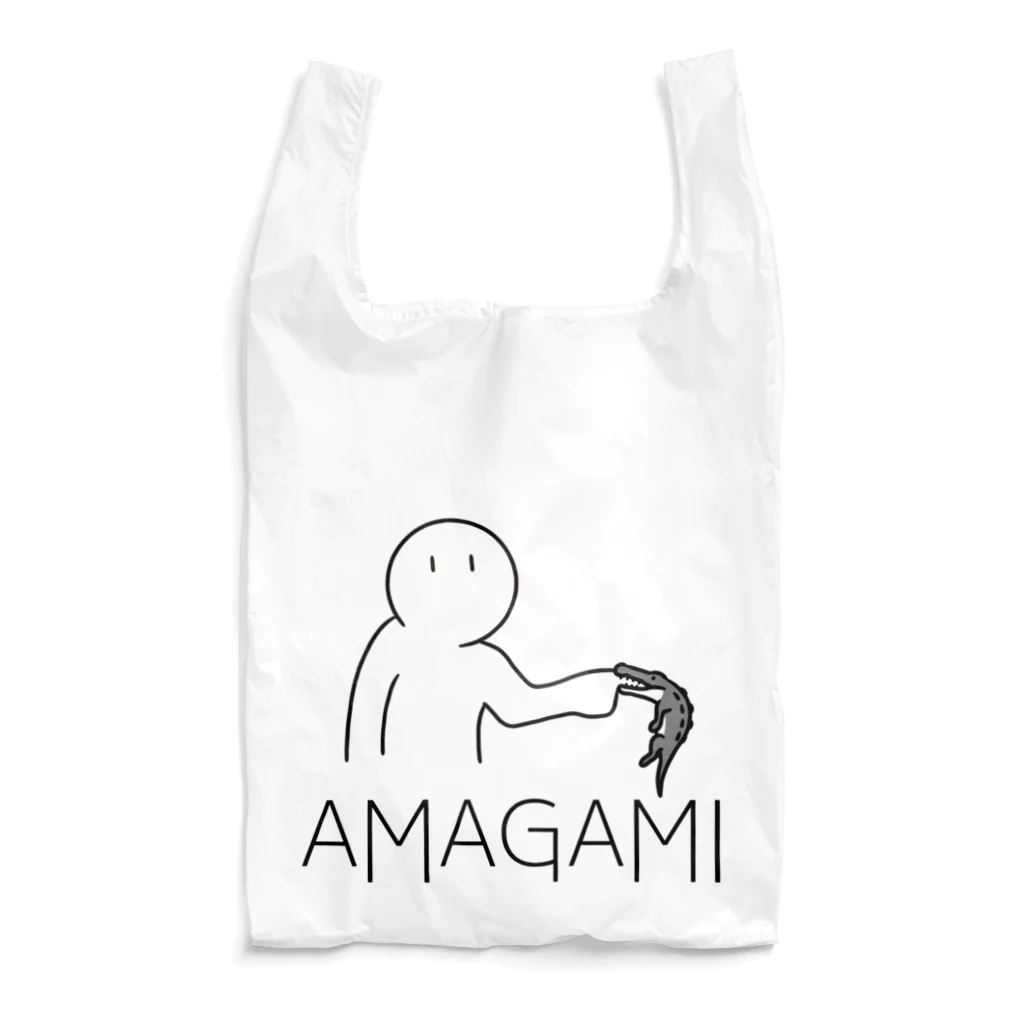 UDONのAMAGAMIシリーズ 〜ワニ〜 Reusable Bag