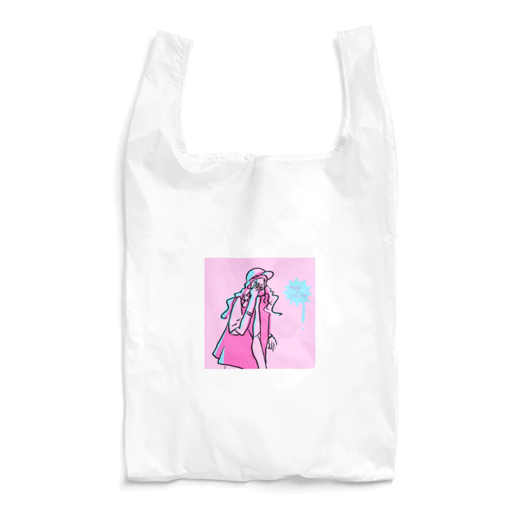 タビビトのていくあぴくちゃ Reusable Bag