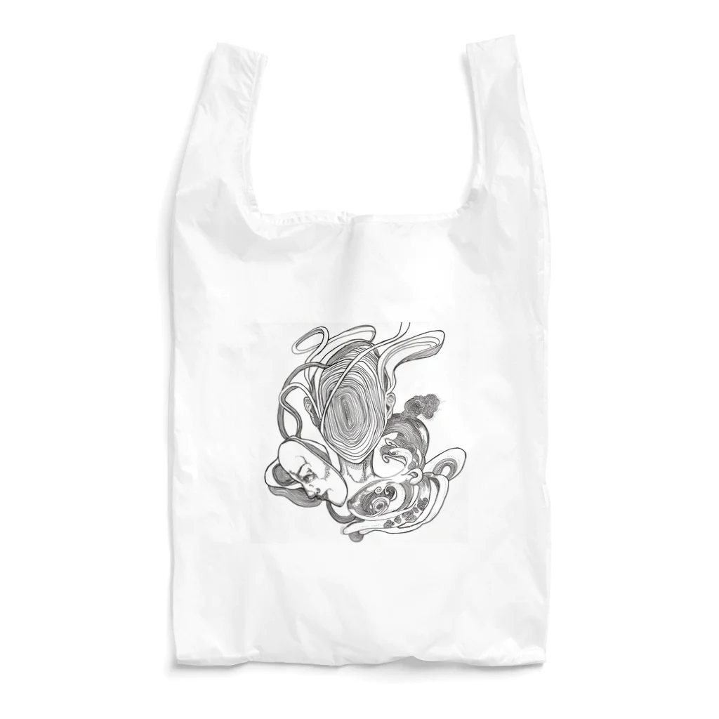 Takuma_Noguchiの自画像3 Reusable Bag