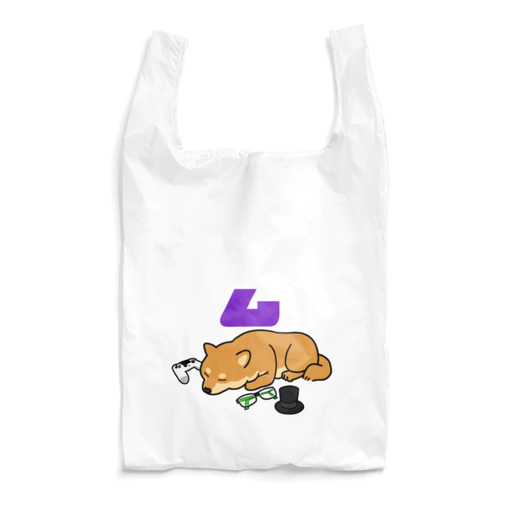 ムネオ@twitch　ファングッズの休憩中の柴犬系実況者　エコバック Reusable Bag