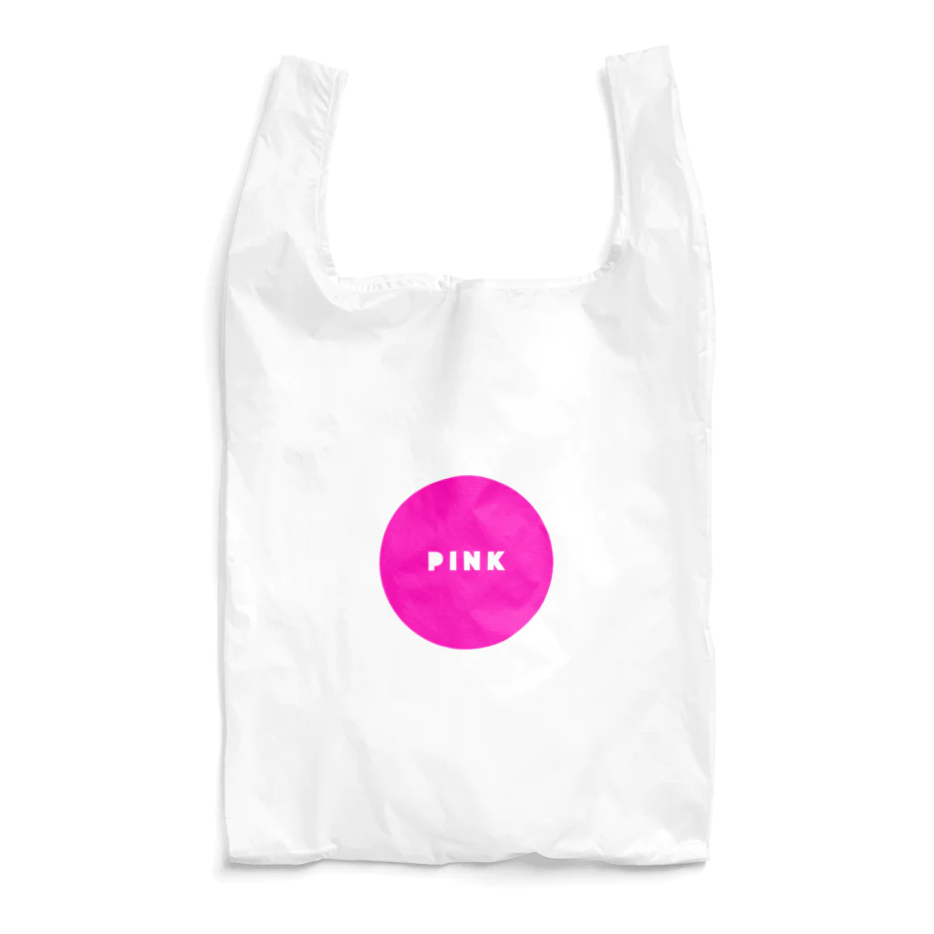 PのCIRCLE PINK. Reusable Bag