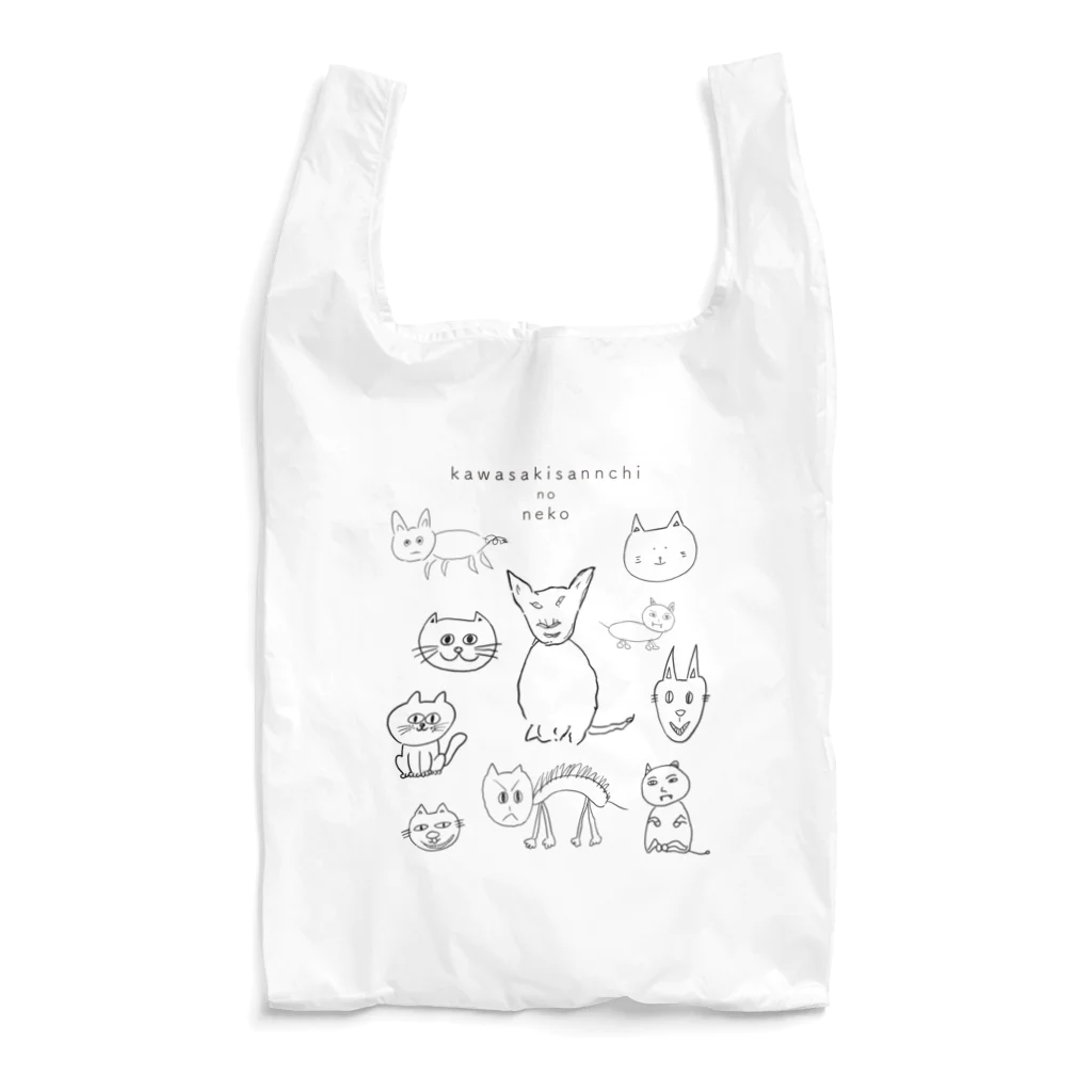 かきくけ企画のかわさきさんちのねこ Reusable Bag