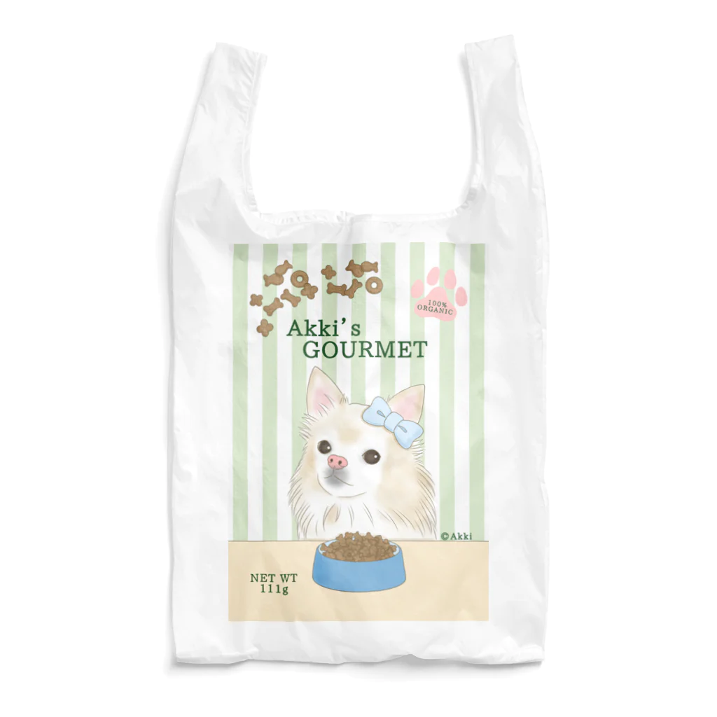 🐱のえこのおみせ🐱のAkki's GOURMET ロビン Reusable Bag