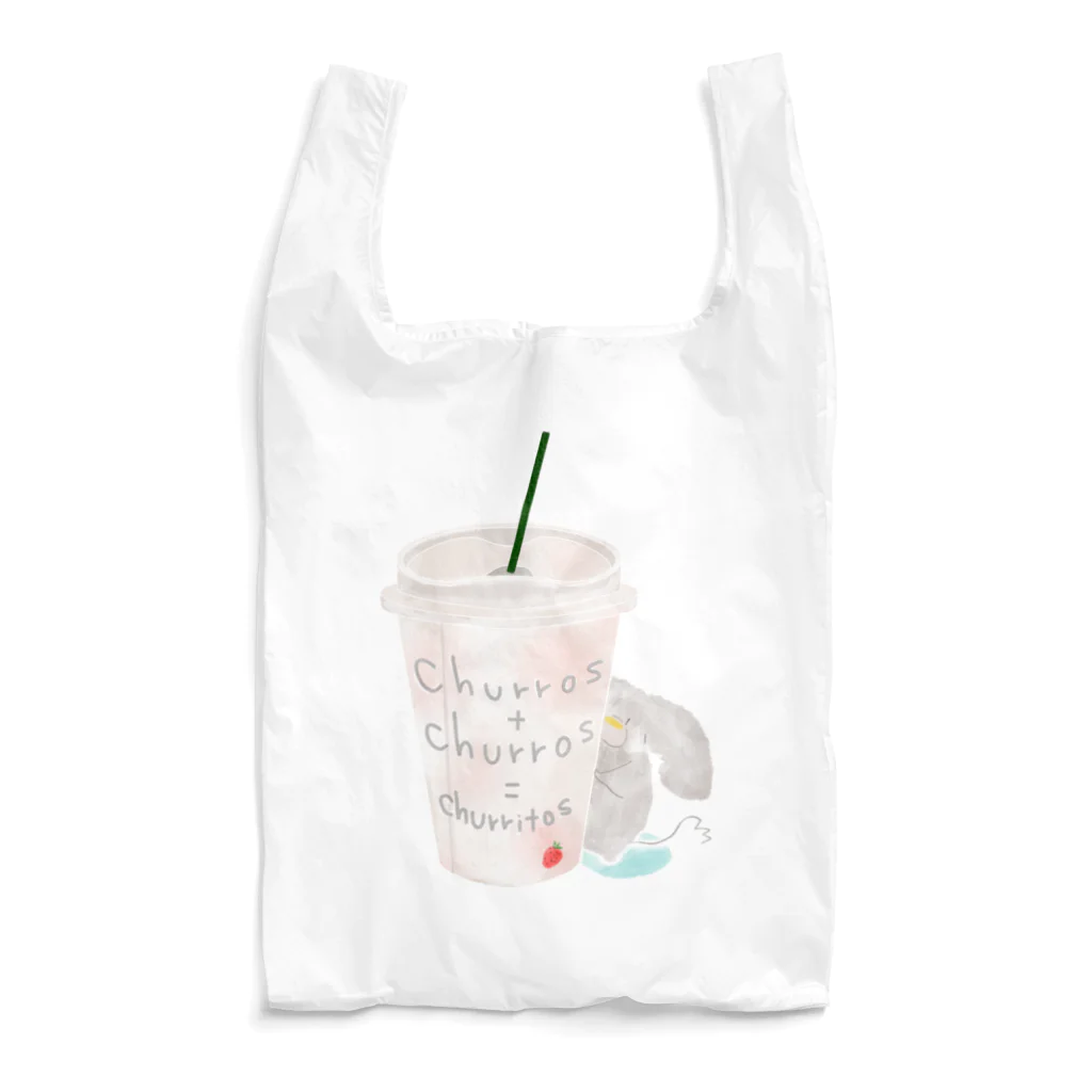 nikaroomのカフェなチュリトス Reusable Bag