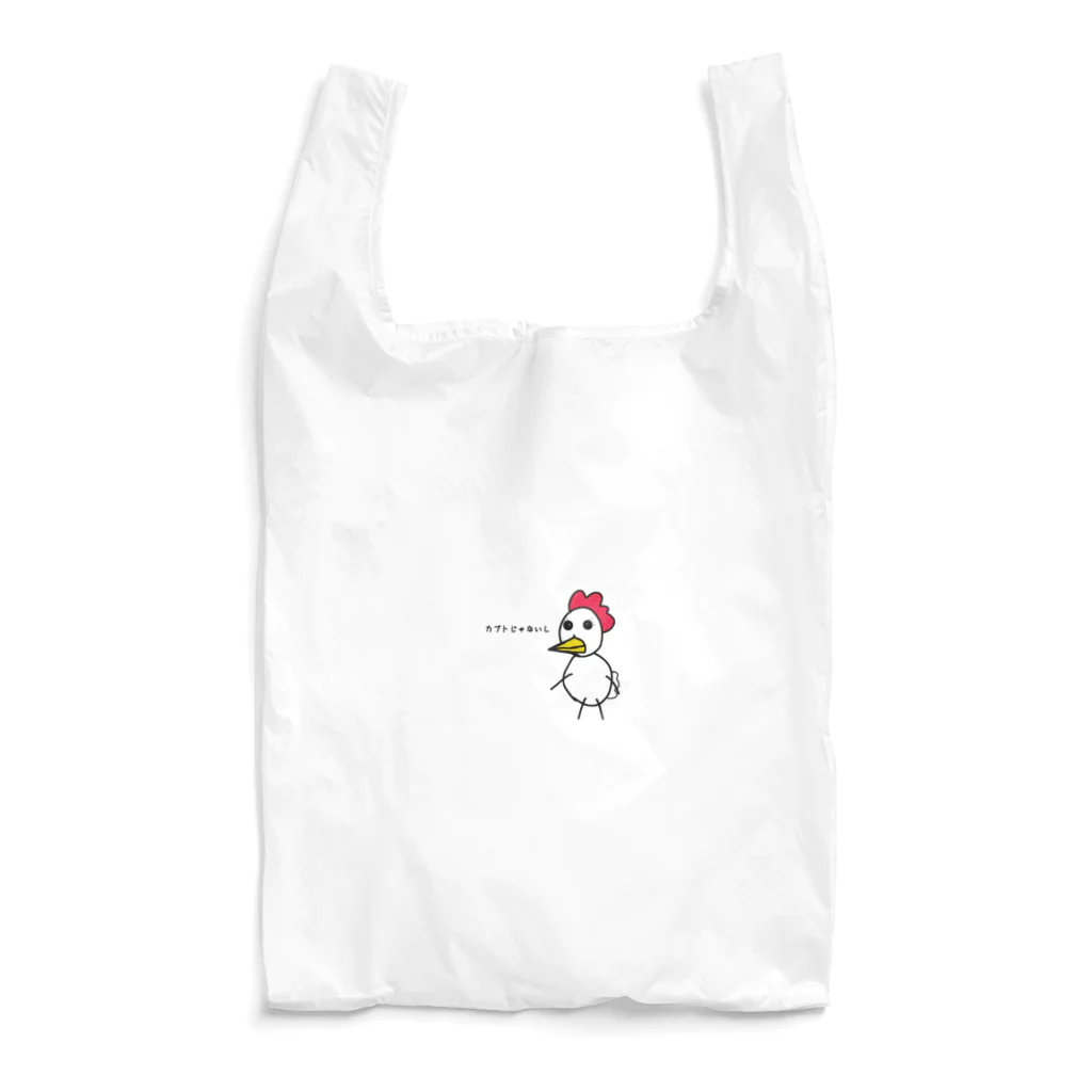 cardboardartzのニワトリの林さん Reusable Bag