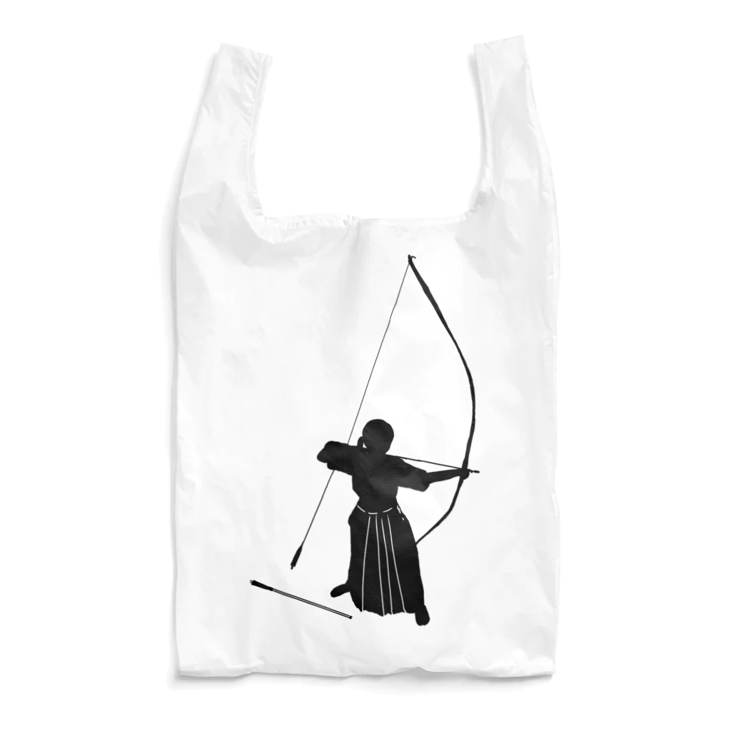 Lily bird（リリーバード）の弓道シルエット「正射必中」 Reusable Bag