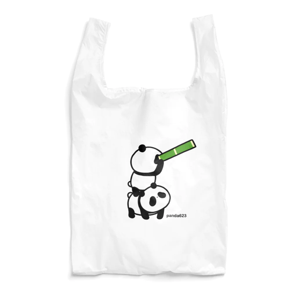 パンダ６２３のじ〜〜〜っ Reusable Bag