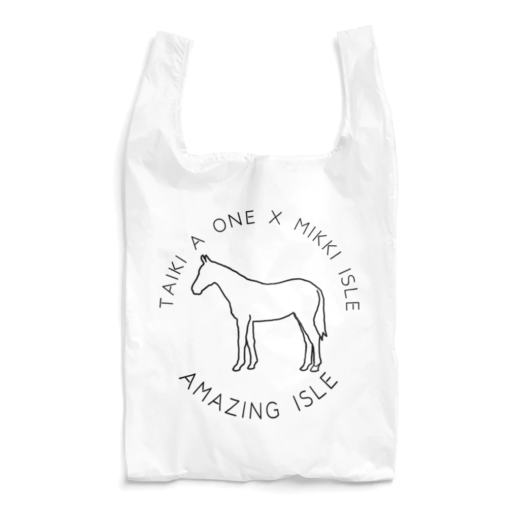 TaikiRacingClubShopのmarulogo【AMZ】kuro Reusable Bag