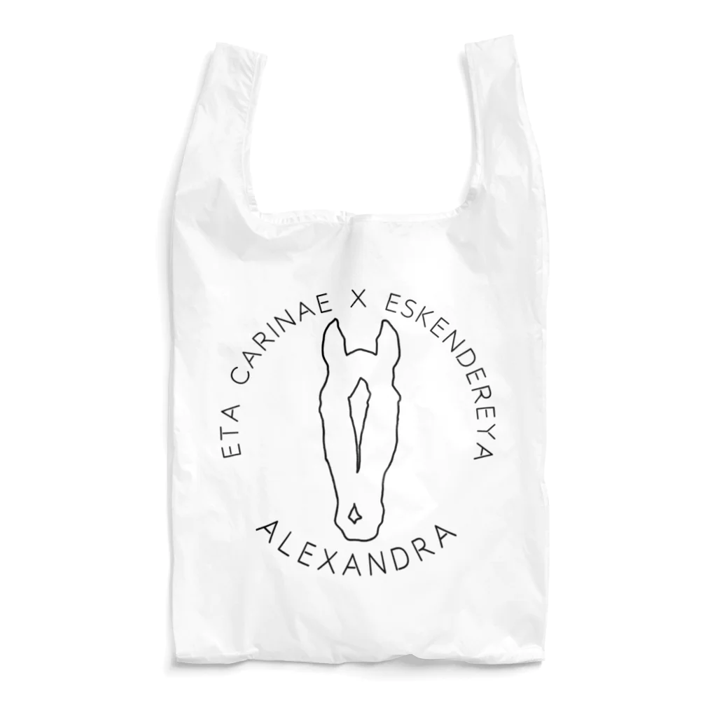 TaikiRacingClubShopのmarulogo【ALX】kuro Reusable Bag