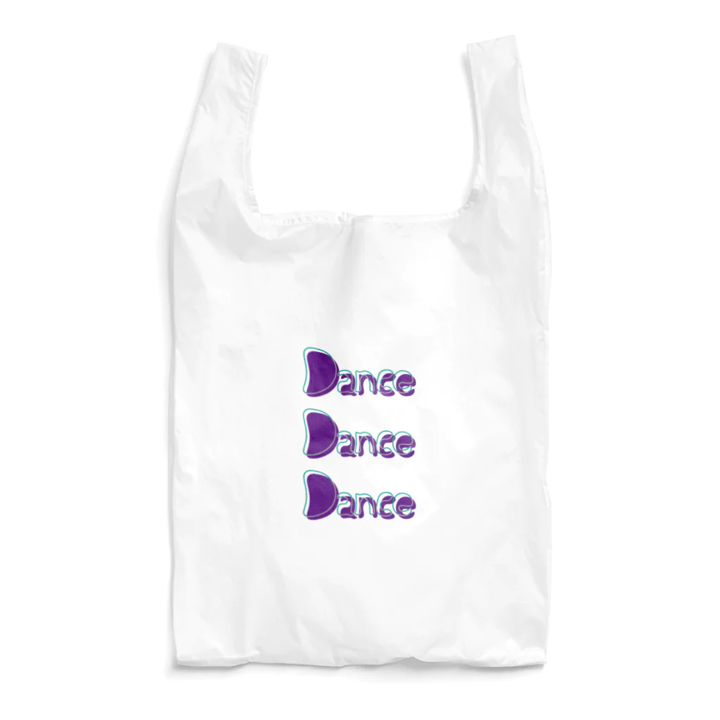 CastleWのDance_purple Reusable Bag