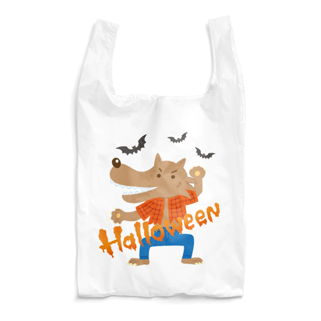 mincruのHALLOWEEN_オオカミ男 Reusable Bag