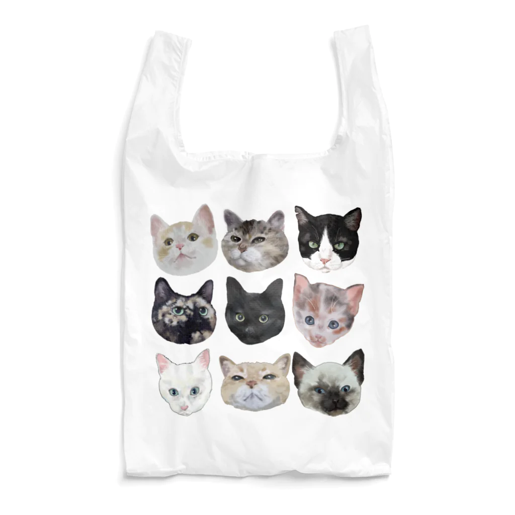 猫とやっし～ぃのアレコレのいろんな猫ちゃん9 Reusable Bag