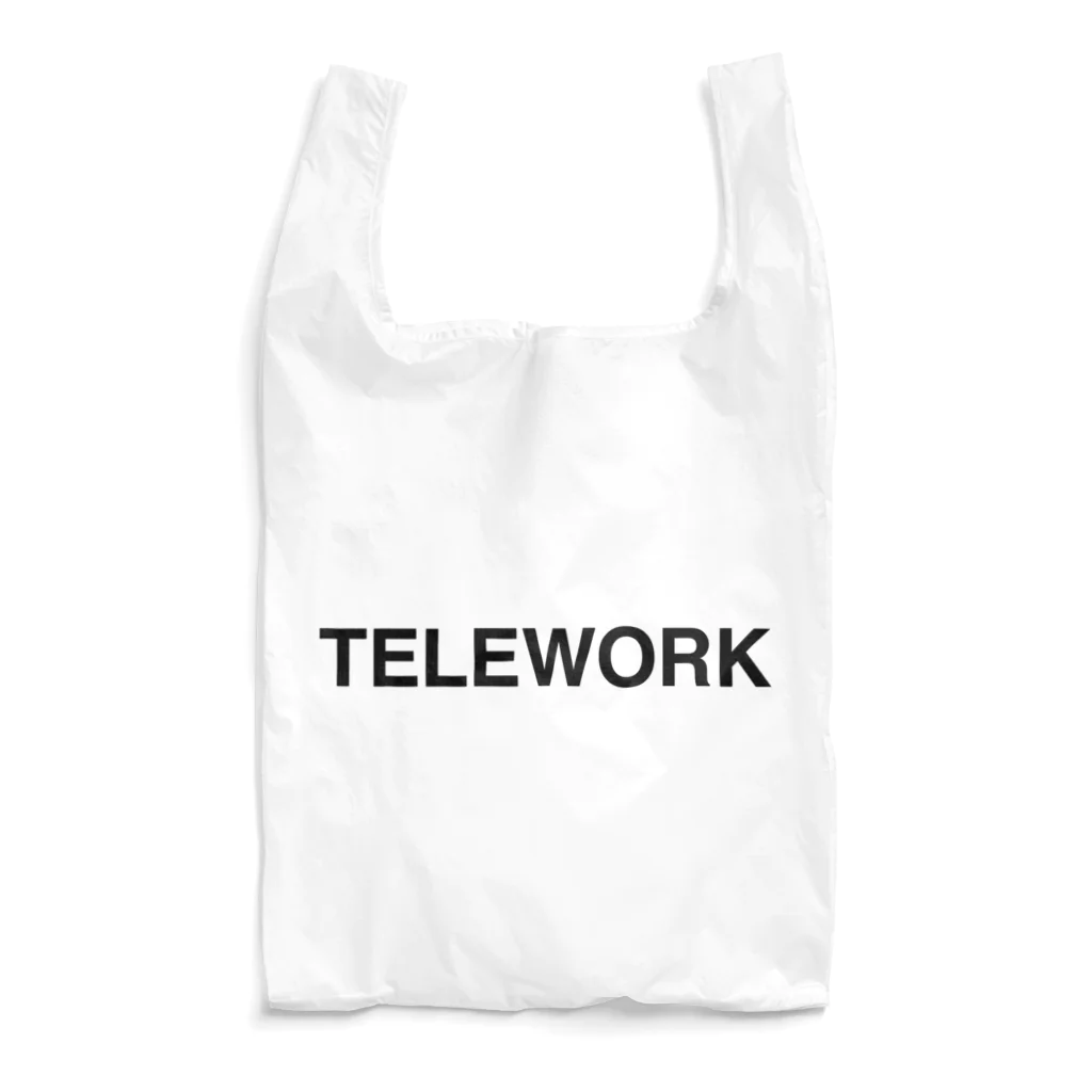 TOKYO LOGOSHOP 東京ロゴショップのTELEWORK-テレワーク- エコバッグ