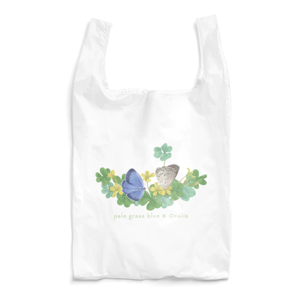 kitaooji shop SUZURI店のヤマトシジミとカタバミ Reusable Bag