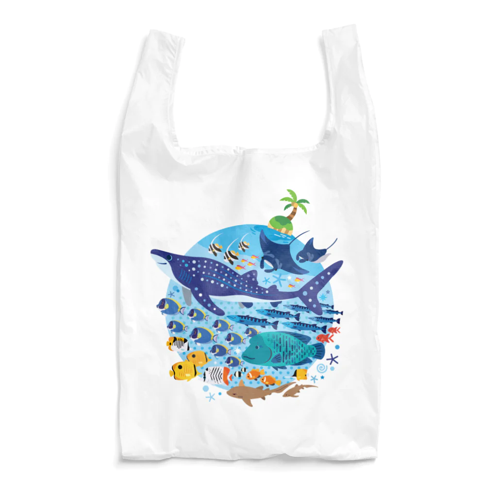 みなとまち層の暖かい海の魚たち Reusable Bag