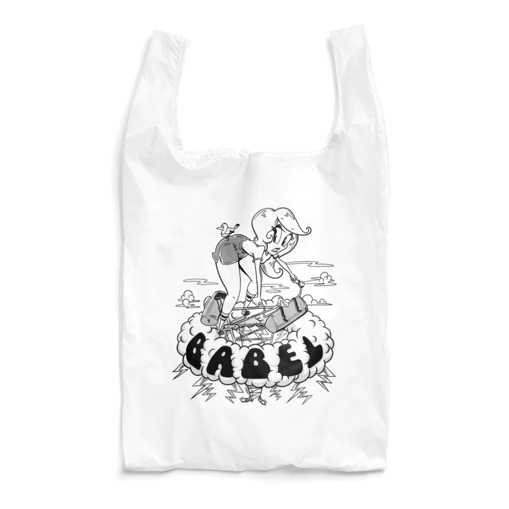 nidan-illustrationの"BABEL" Reusable Bag