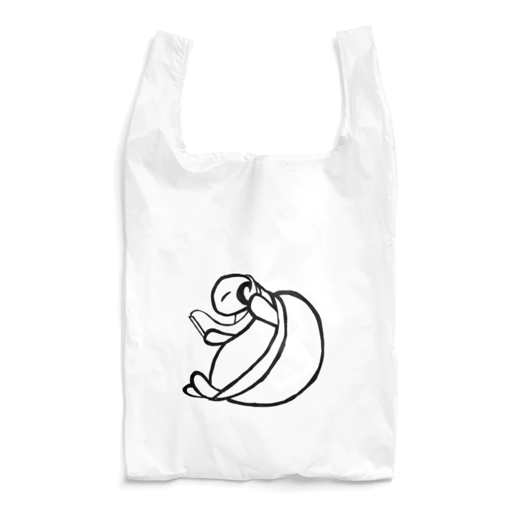 時計塔のクールなかめさん Reusable Bag