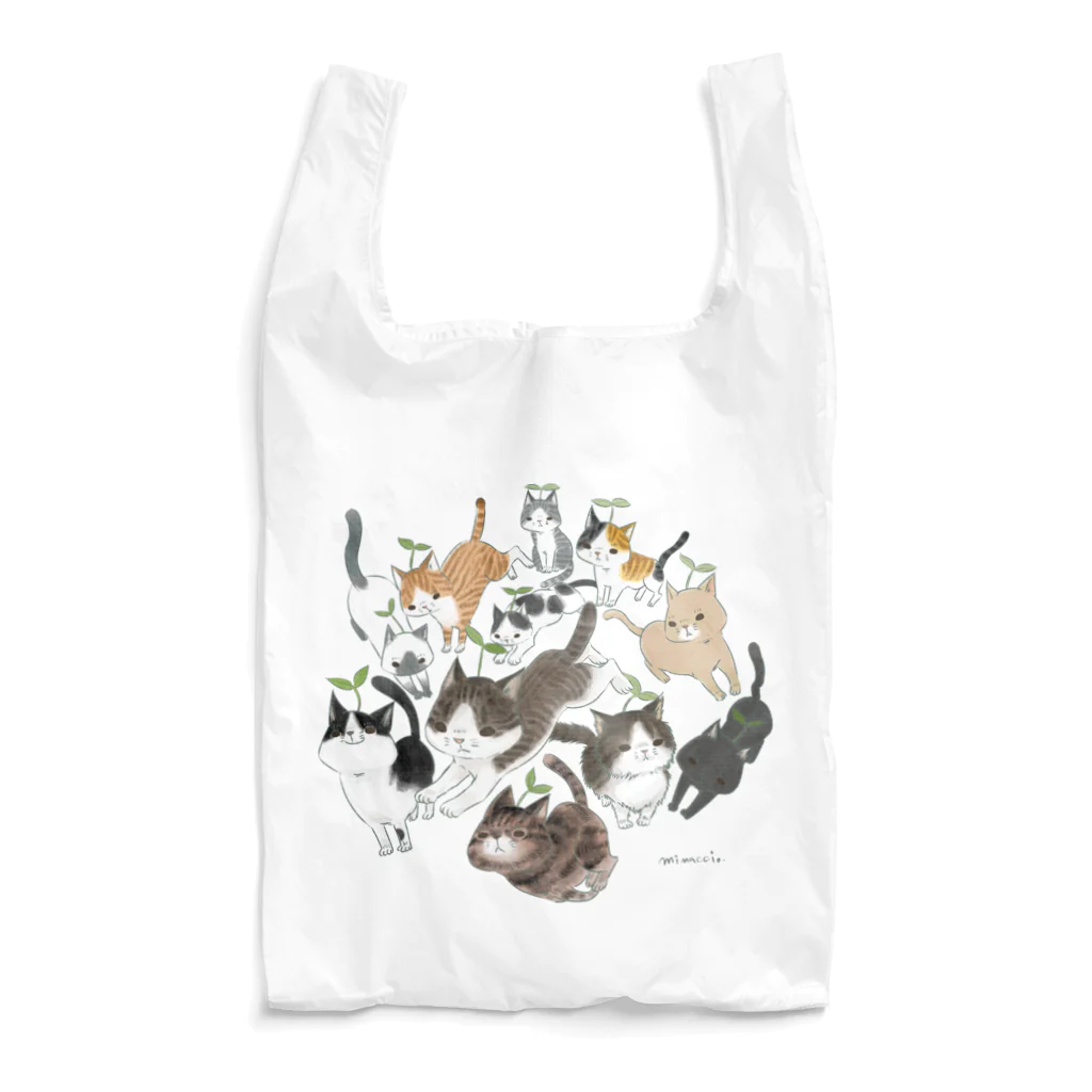 nekokoworksのねこ走る Reusable Bag