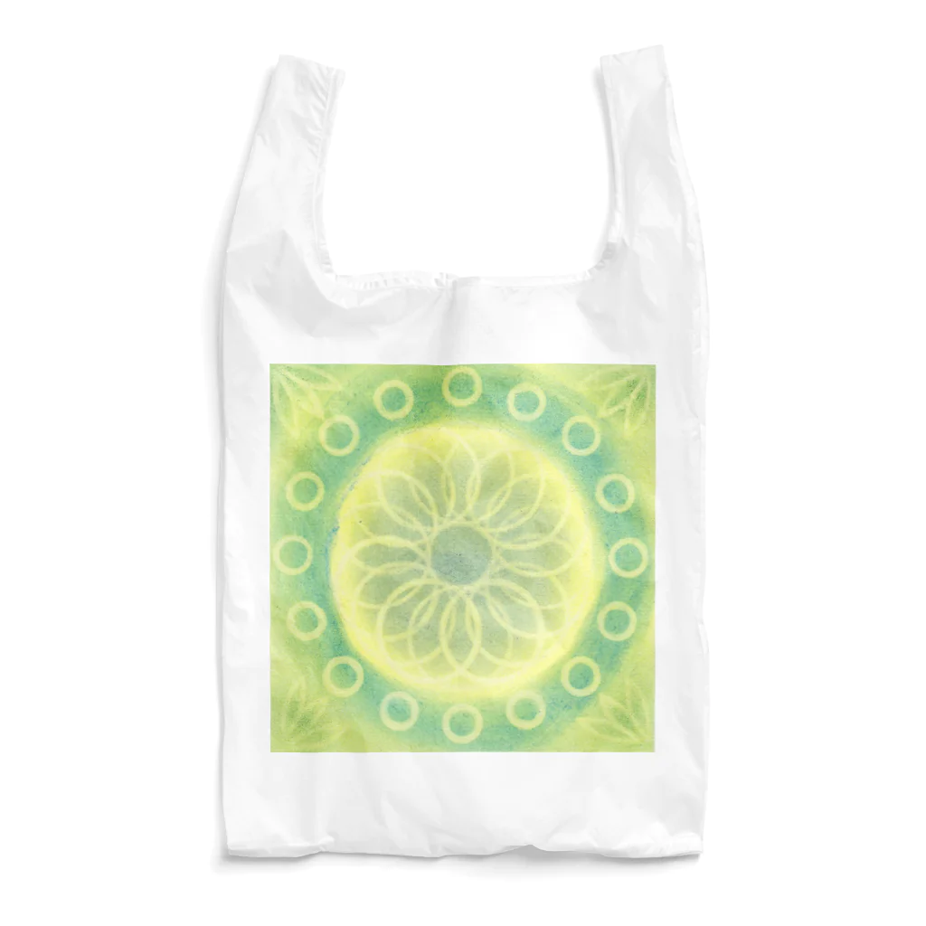 my pastel（いしはら　まさこ）の陽だまりの曼荼羅アートグッズ。 Reusable Bag