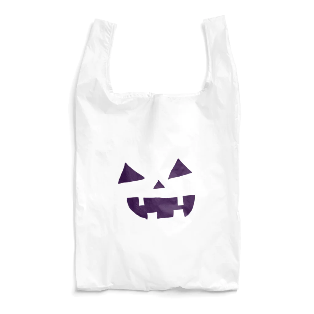 ゆずずショップのハロウィンおばけカボチャ🎃 Reusable Bag