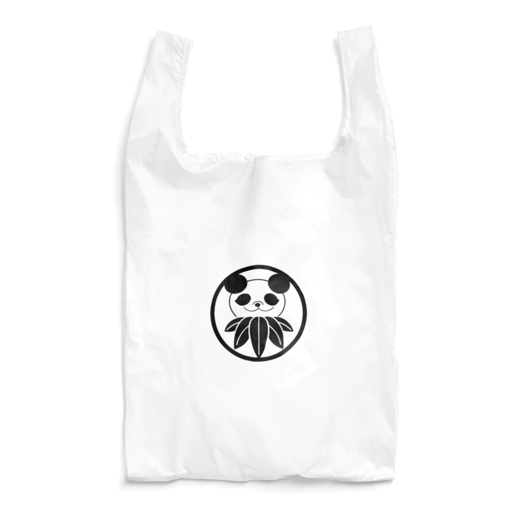 笹パンダの家紋 笹パンダ Reusable Bag