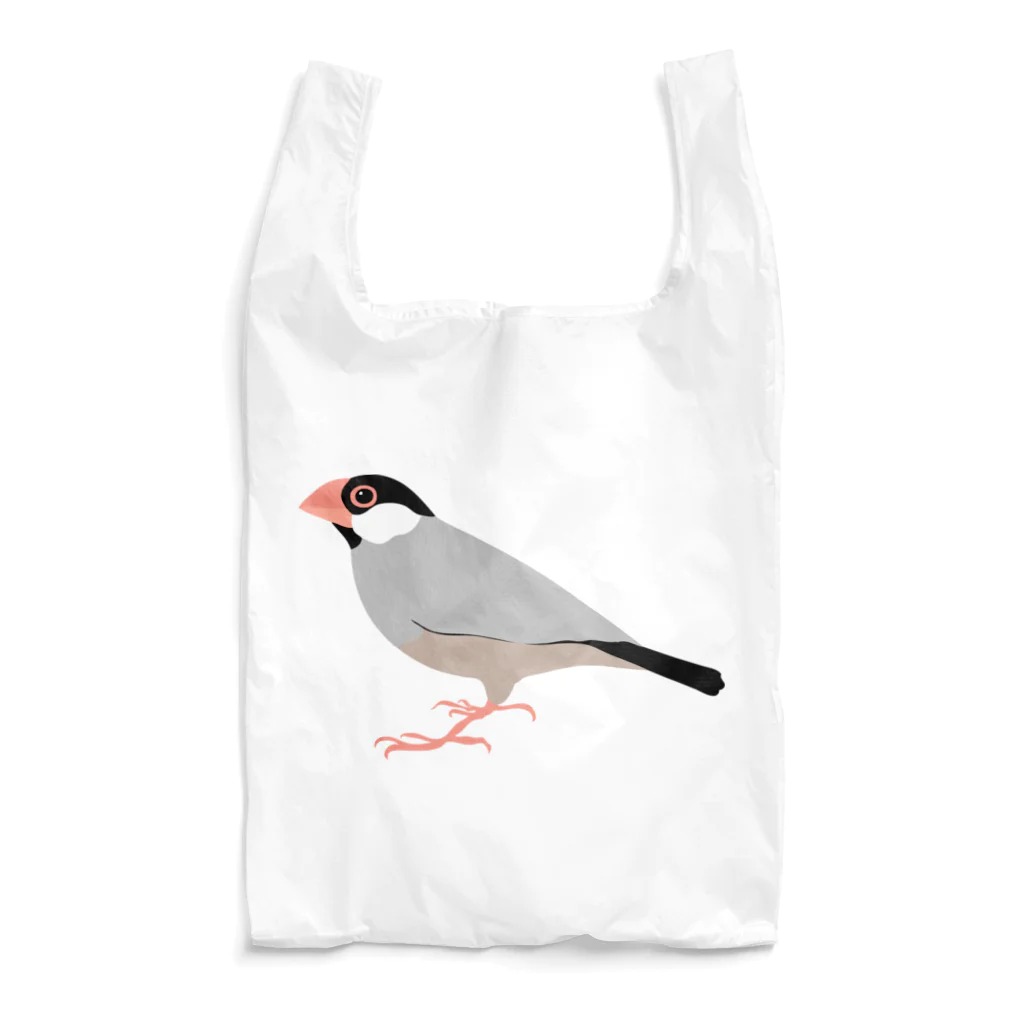 文鳥ちゅんねる【公式グッズストア】の文鳥 Reusable Bag