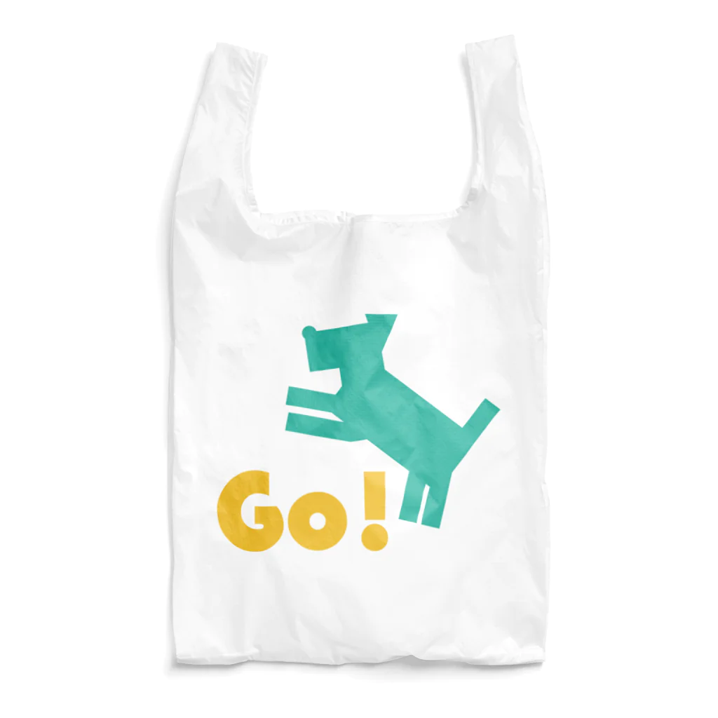 Mille-Feuille(ミルフィーユ）ファッション館のシルエットドッグ_Go！ Reusable Bag